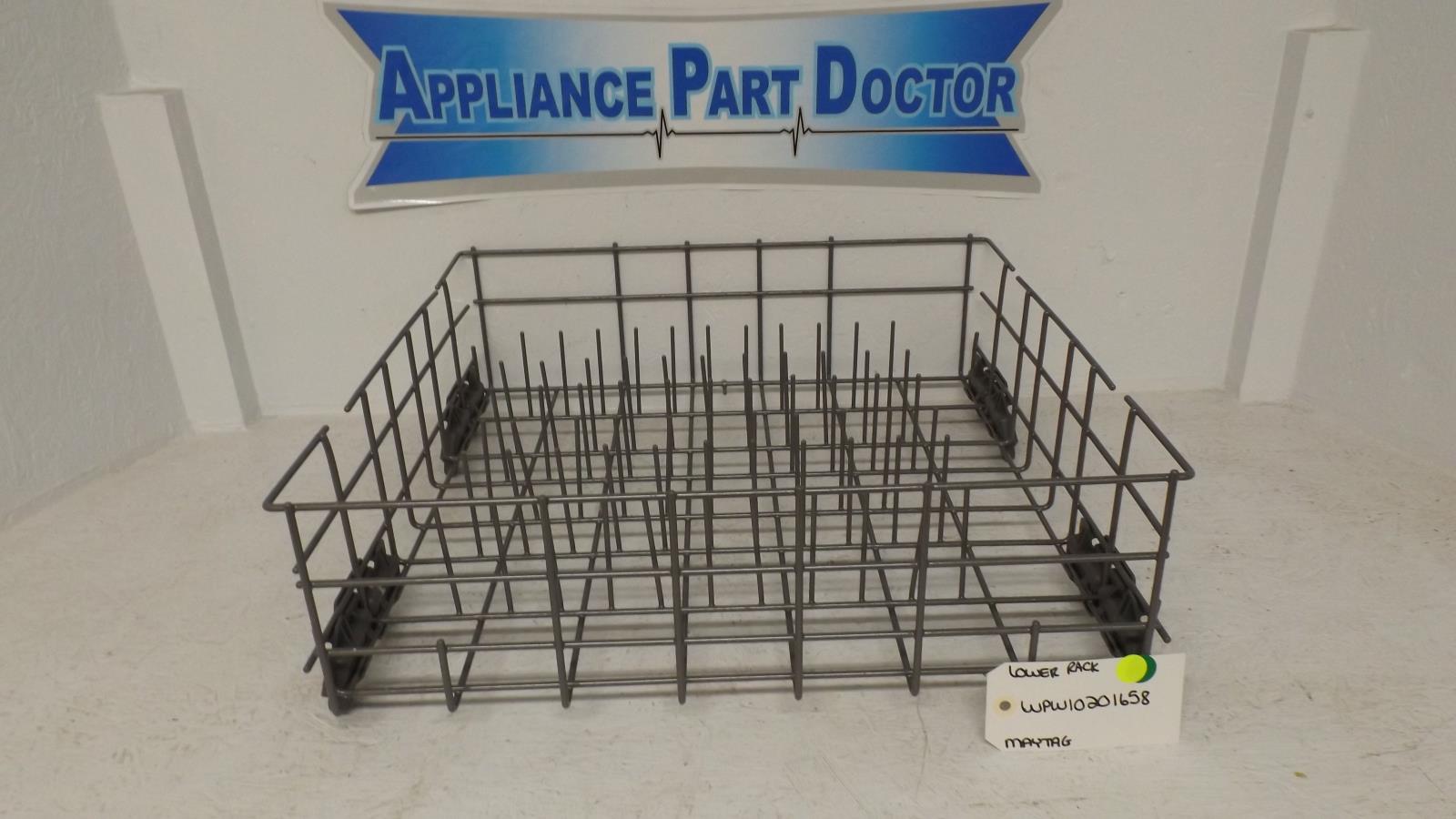 MAYTAG DISHWASHER WPW10201658 LOWER RACK (USED) MAYTAG DISHWASHER WPW10201658 LOWER RACK (USED)